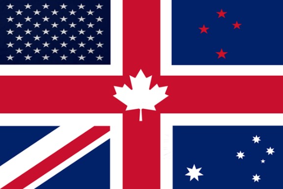 drapeaux anglophones